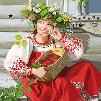 куст малиновый