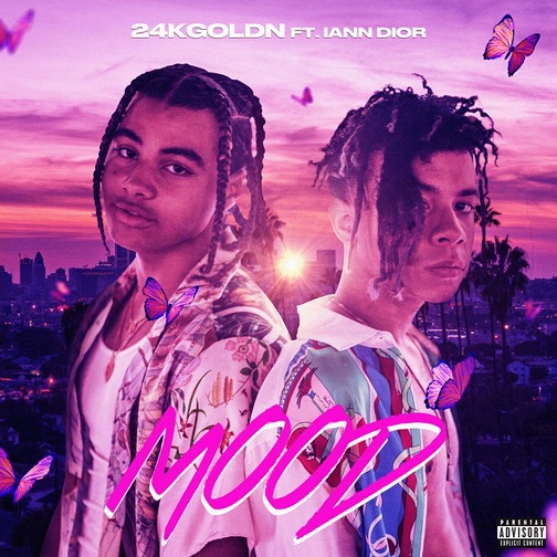 24kGoldn featuring Iann Dior. Mood. Настроение